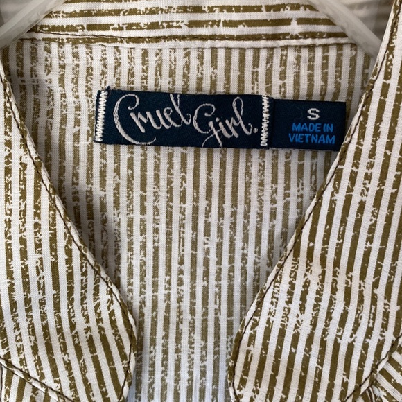 Cruel Girl, small, button up dress with pockets - Picture 3 of 7